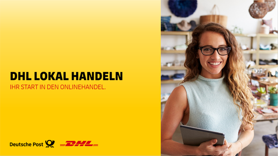 Symbolbild zum Thema Websessions DHL Lokal Handeln
