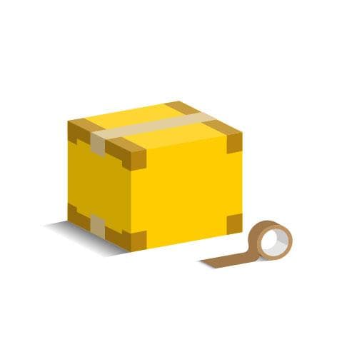 Icon richtiges Verkleben von Paketen