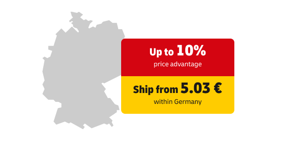 Generic image price advantage within Germany
