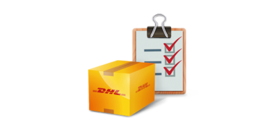 Icon DHL Verpackungsprüfung