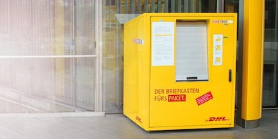 Symbolbild DHL Paketbox