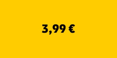 3,99 Euro
