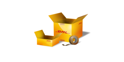 Icon DHL Verpackungen